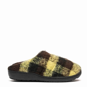 Subu After School Slippers Yellow Recycled Materials