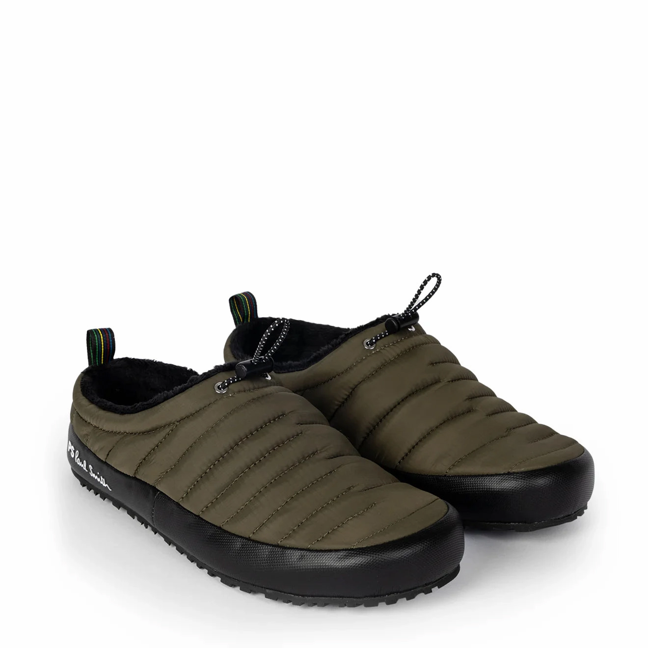 Paul Smith Larsen Slipper Khaki Comfort Sole Minimalist