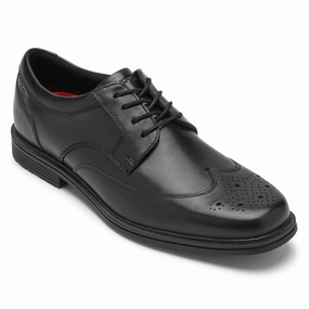 Secure Fit Odor Resistant Men'S Taylor Waterproof Wing Tip Dress Shoe