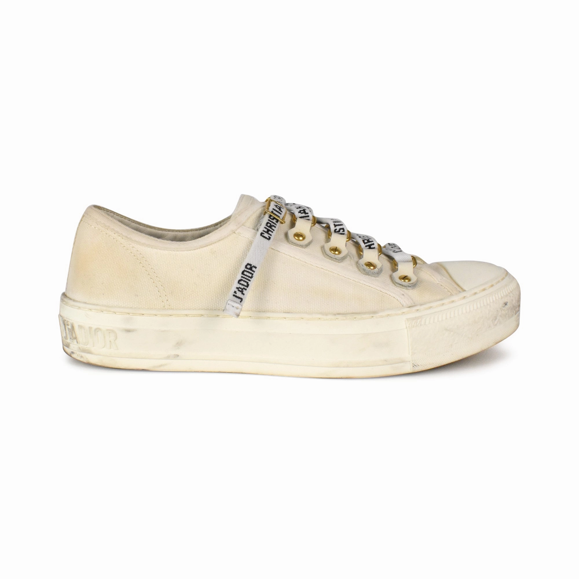 Cushioned Insoles Cloud Comfort Christian Dior 'Walk N Dior' Sneakers - Women'S 37.5