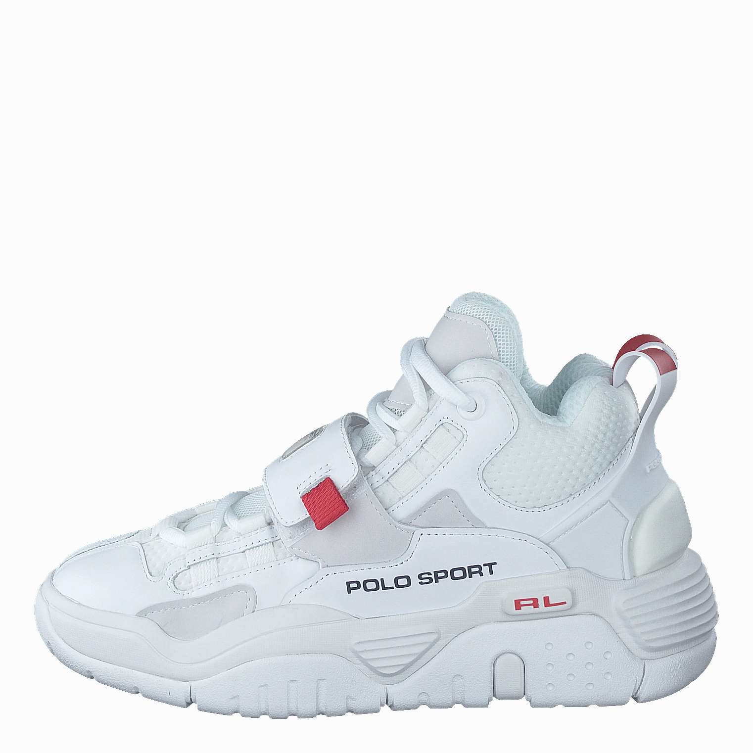 Ps100 High-Top Sneaker White / Navy / Rl2000 Red Eco Friendly Supportive Shoes