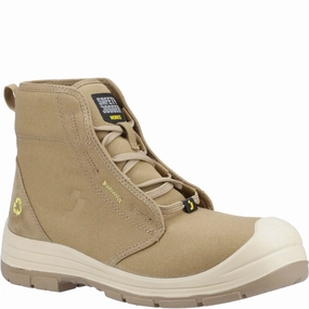 Streetwear Footwear Recycled Materials Safety Jogger Ecodesert S1P Mid Boot