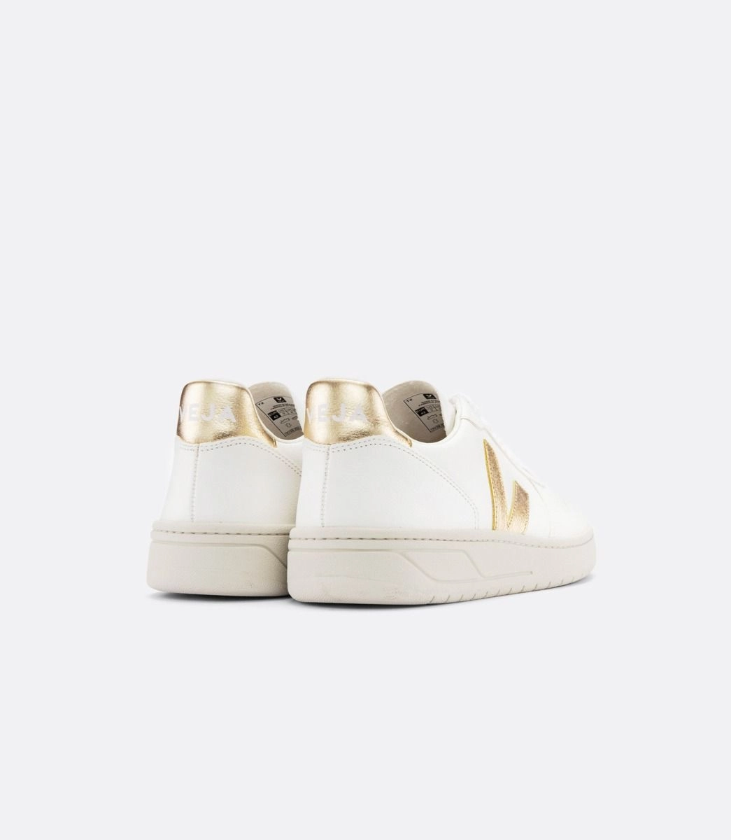 Travel Shoes V-10 Chrome Free Leather - White Platine