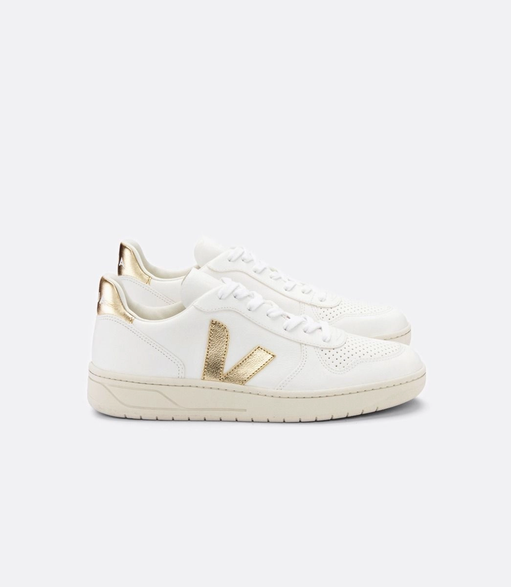 Versatile Footwear V-10 Chrome Free Leather - White Platine
