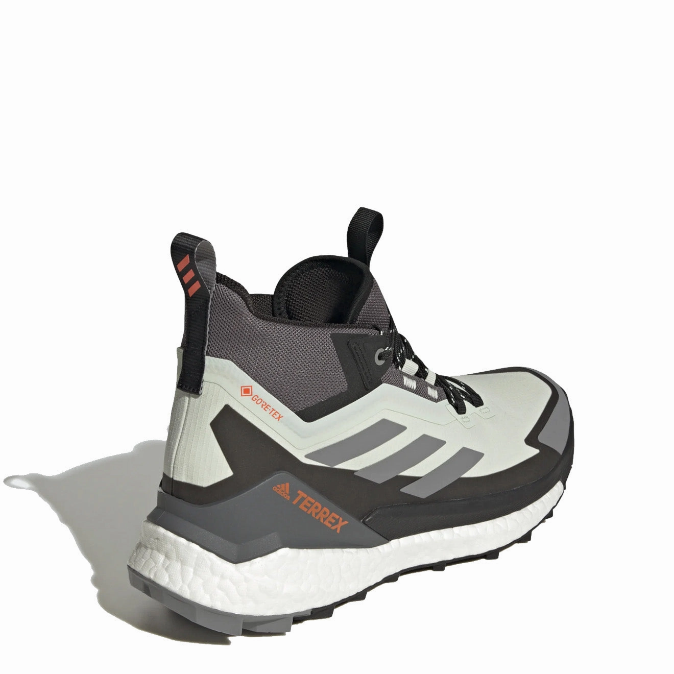 Minimal Footwear Moisture Wicking Adidas Terrex Free Hiker 2 Gore-Tex Hiking Shoes Linen Green / Grey Three / Impact Orange