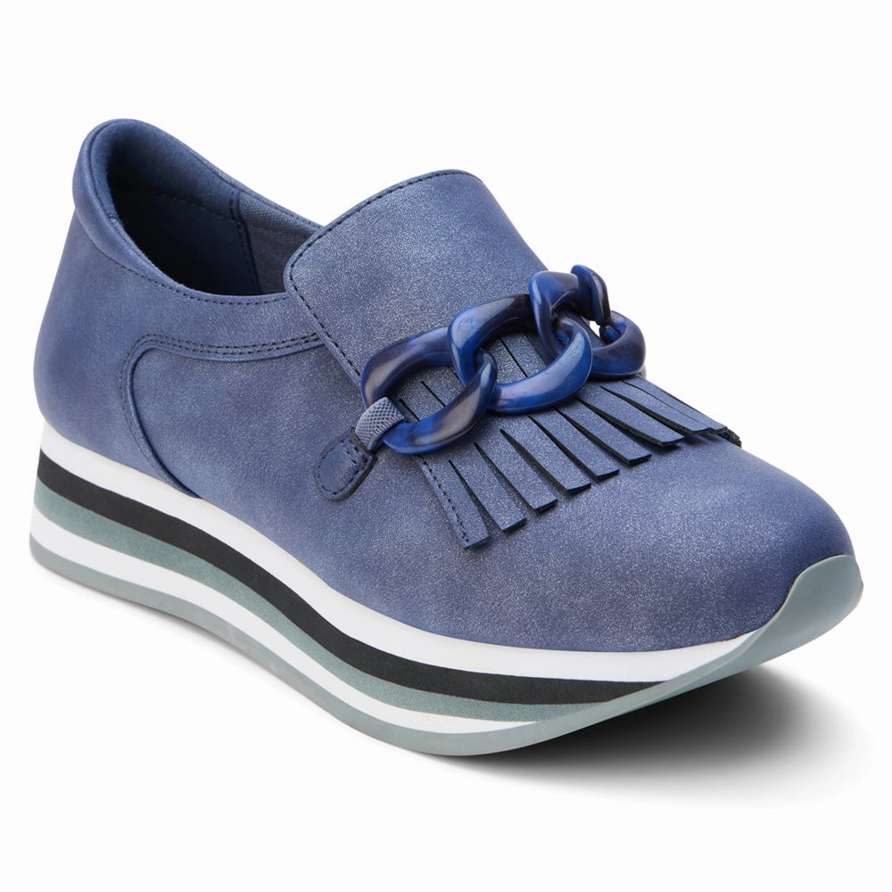 Daylong Comfort Odor Control Bess Platform Loafers