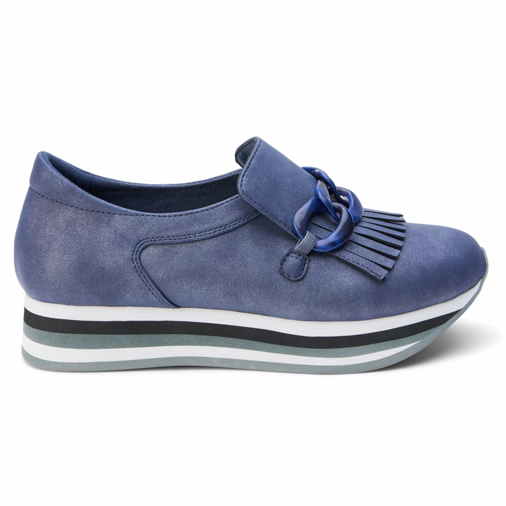 Bess Platform Loafers Lightweight Fashion Footwear