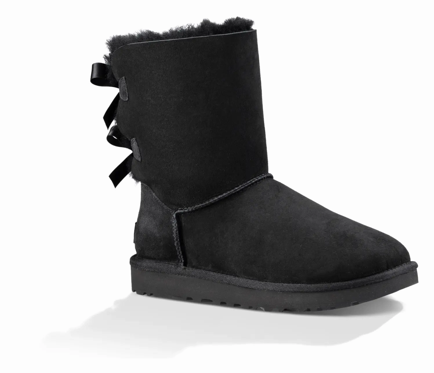 Women??S Ugg Bailey Bow Ii ?C Cozy Sheepskin Boot With Feminine Satin Bows Functional Footwear Travel Shoes