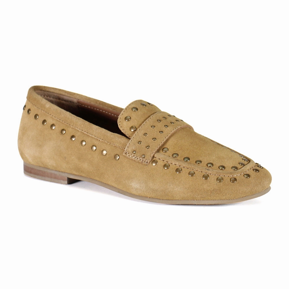 Grippy Soles Unisex Shoes Can Yon Studded Slip On Loafers