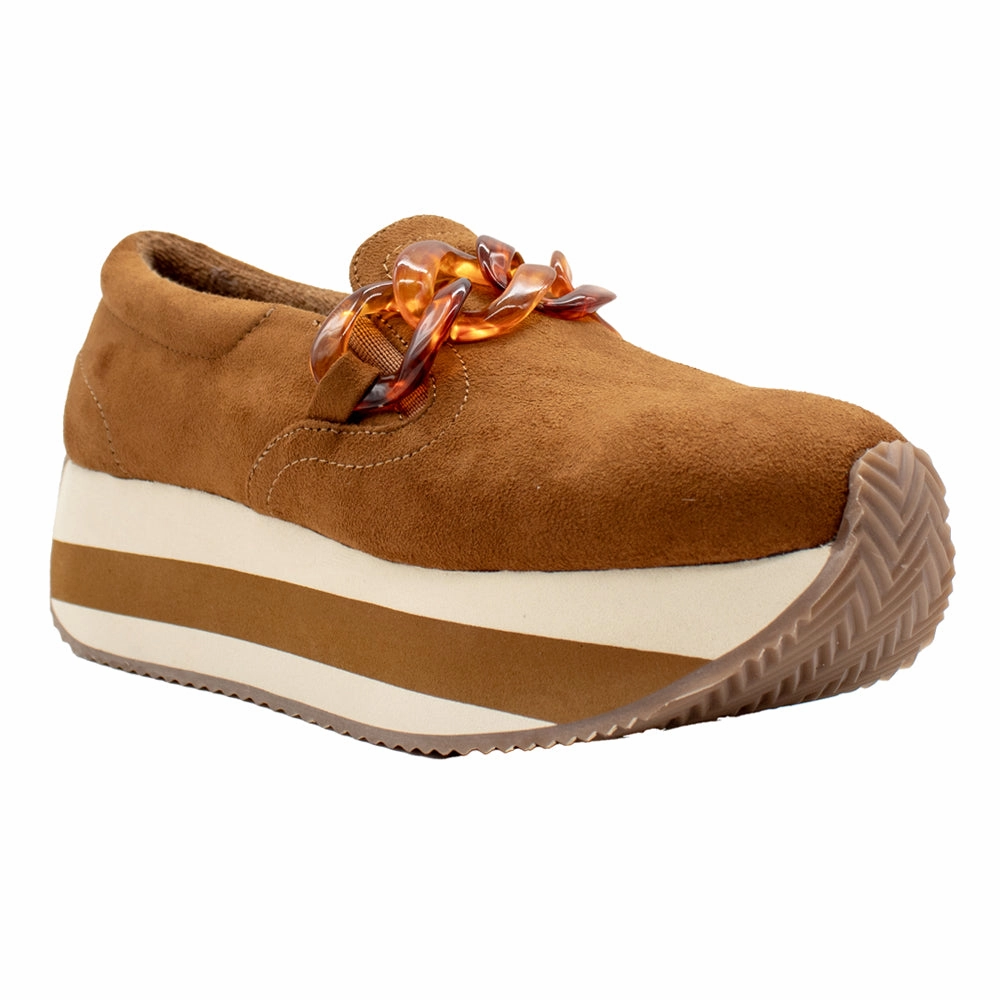 Harding Platform Slip On Loafers Quick Dry Odor Control