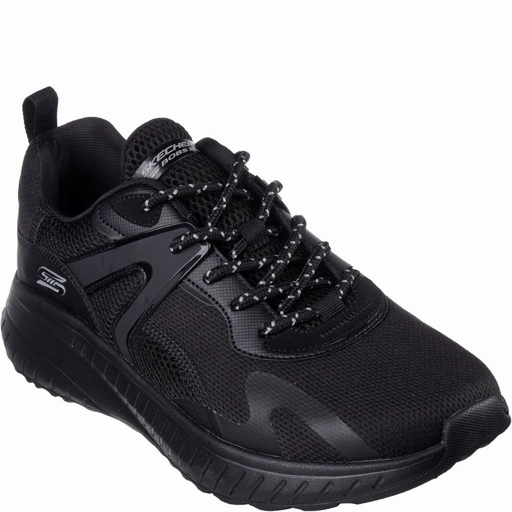 Shock Absorbing Odor Resistant Skechers Bobs Squad Chaos Elevated Drift Trainers