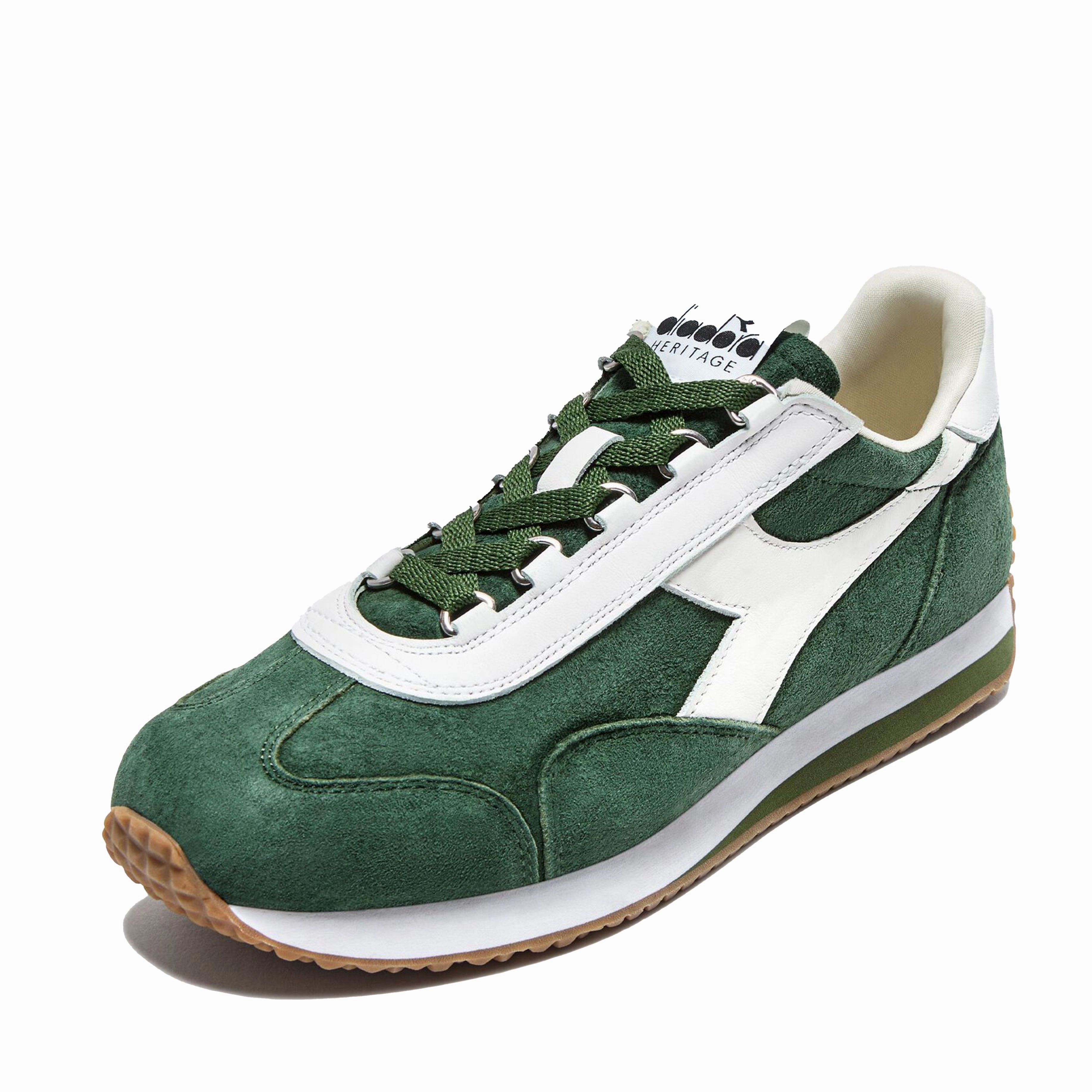 Diadora Equipe 75 Sw Trainer Green Botanic Minimal Footwear Grippy Soles