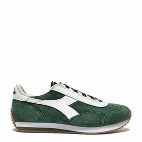 Quick Dry Supportive Diadora Equipe 75 Sw Trainer Green Botanic