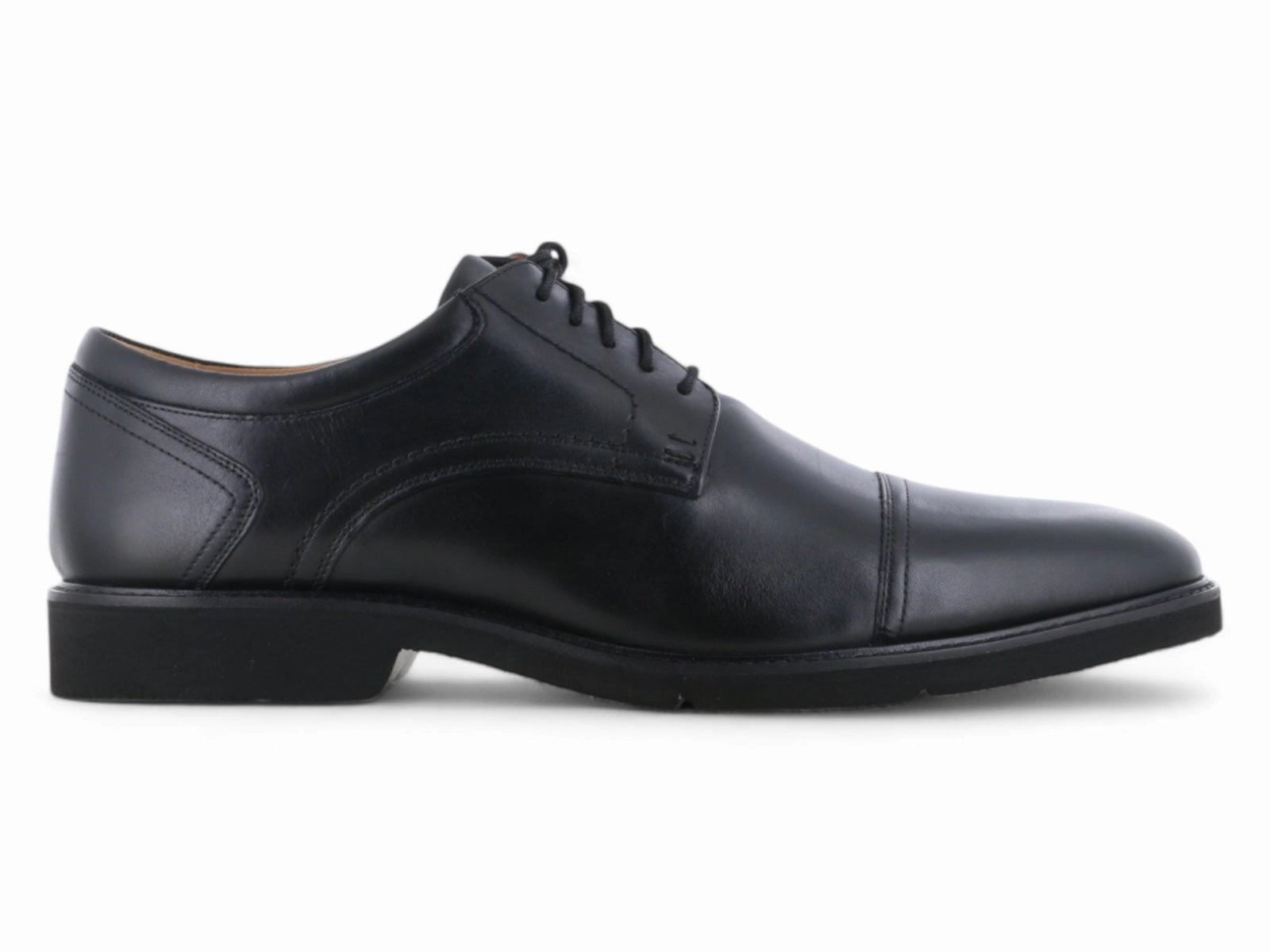 Rockport Findlay Cap Toe Oxford Black Secure Fit