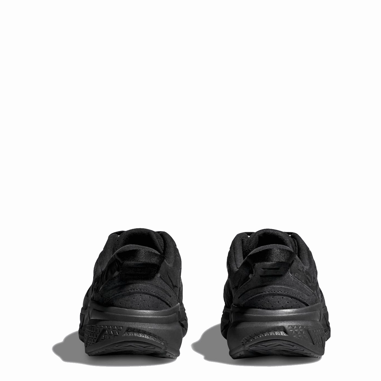 Hoka Clifton L Suede Black / Black Minimalist