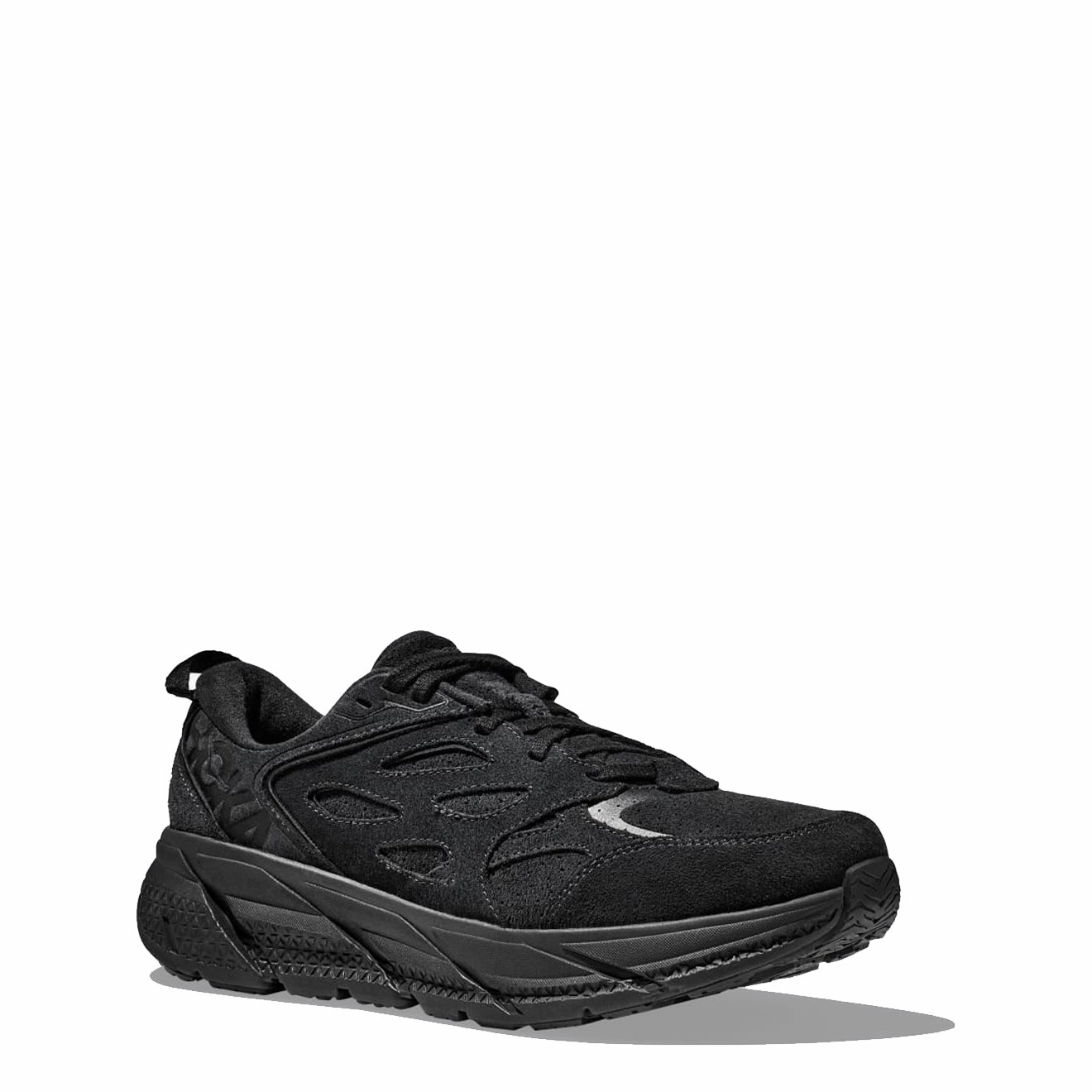 Hoka Clifton L Suede Black / Black Classic Footwear Stylish Footwear