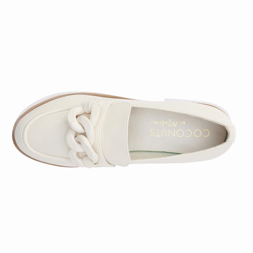 Premium Comfort Casual Footwear Madison Slip On Platform Loafers