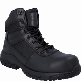 Magnum Vanguard 6.0 Ct Safety Boots Slip Resistant Work Orthotic Friendly