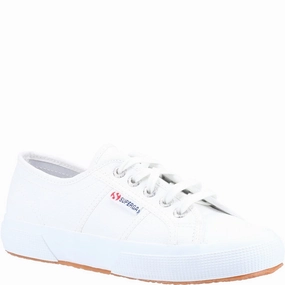 Superga 2750 Tumbled Leather Shoe Sporty Style