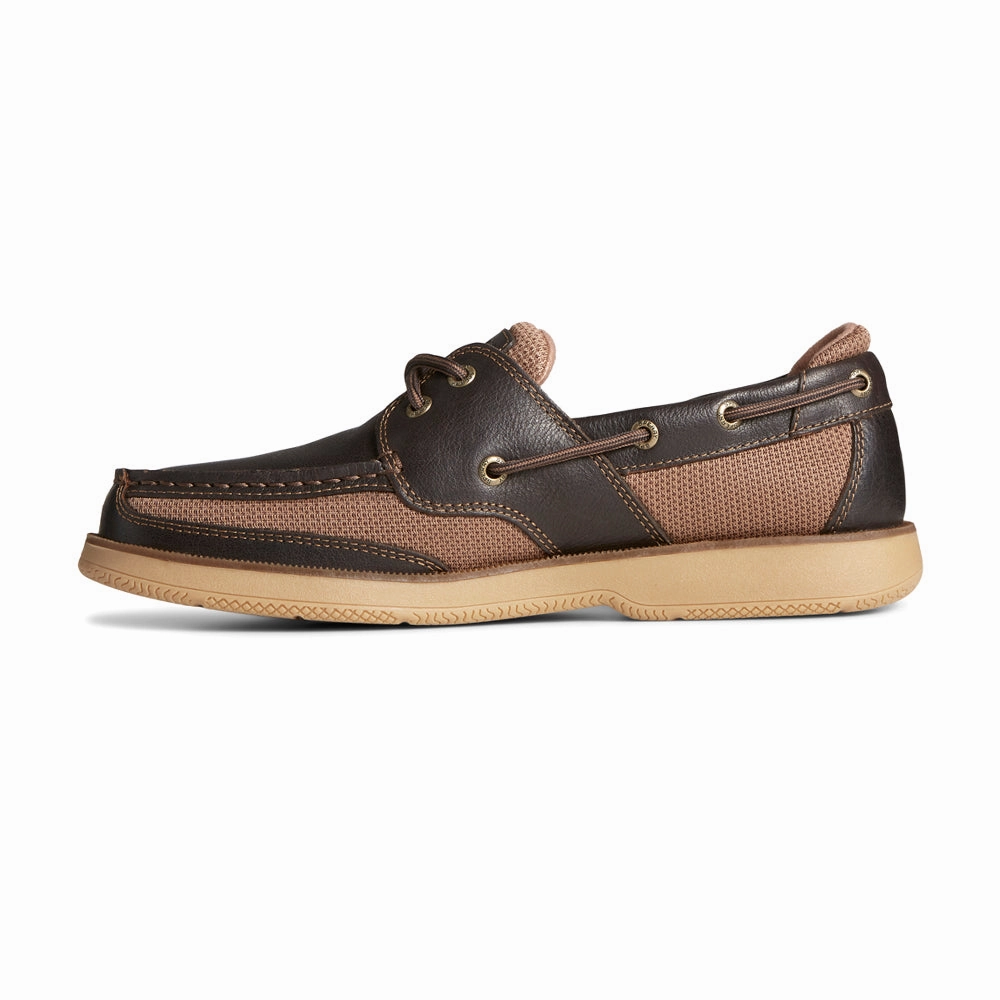 Smart Casual Footwear Moisture Wicking Surveyor 2 Eye Boat Shoes