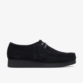 Versatile Footwear Cushioned Clarks | Casual Shoes | Women | Wallabeeevosh Black Suede