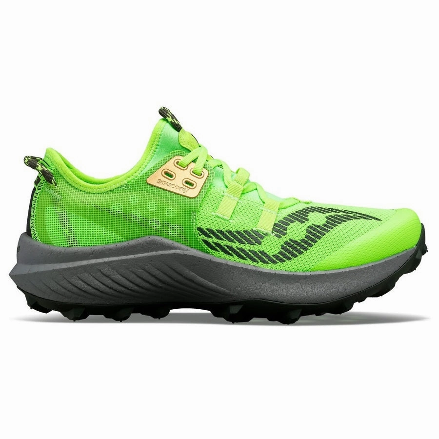 Saucony Endorphin Rift | Slime / Umbra | Womens Modern Footwear Slip Resistant Work