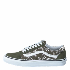Leather Shoes Ua Old Skool (Peace Paisley)Grplftrwht