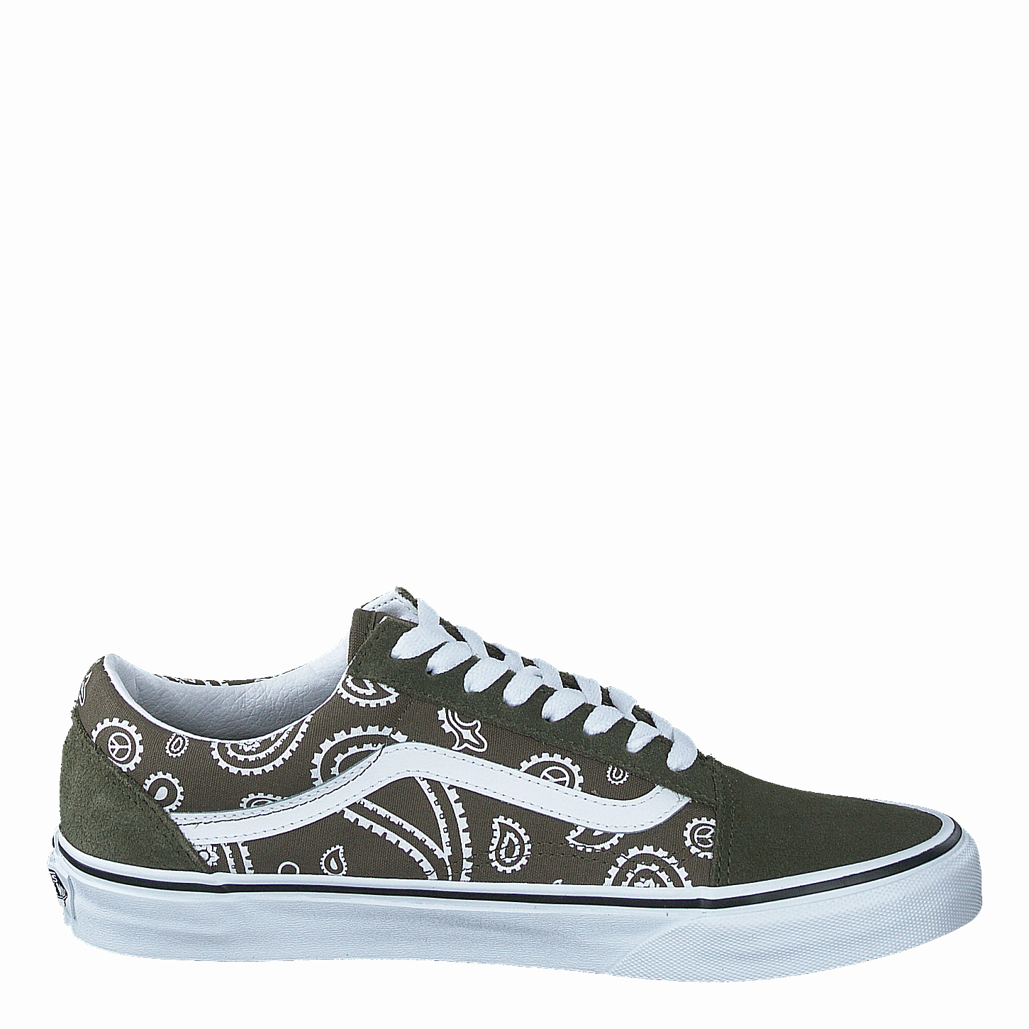 Non Slip Ua Old Skool (Peace Paisley)Grplftrwht