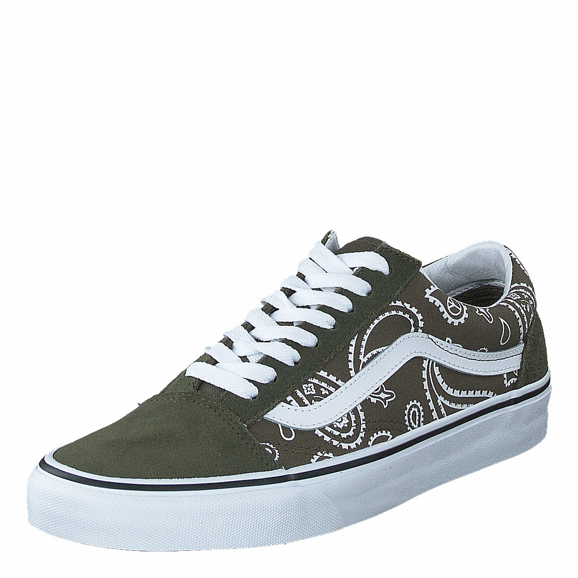 Ua Old Skool (Peace Paisley)Grplftrwht Modern Classic Comfortable Footwear