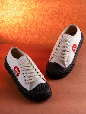 Breathable Functional Footwear Bacca Bucci Kawaii Kicks Lace-Up Sneakers