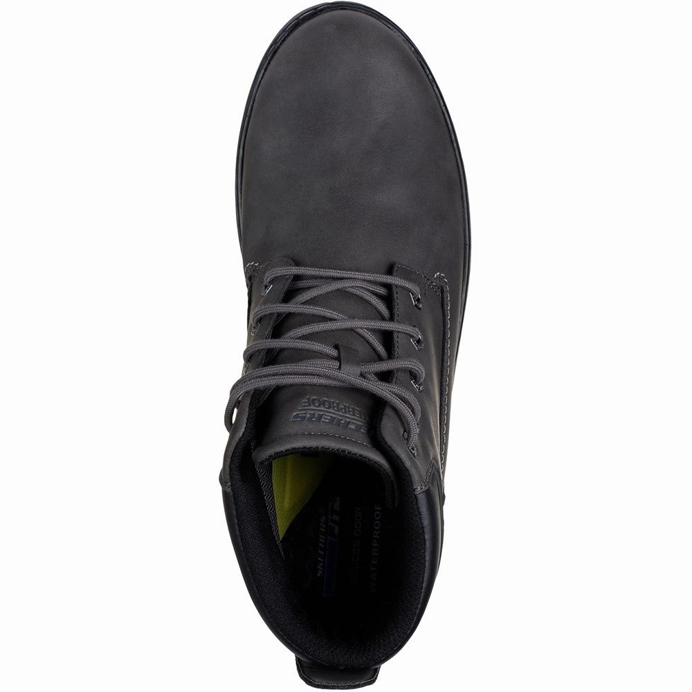 Skechers Garlan Deno Trainers Functional Footwear Slip On Shoes
