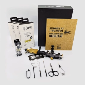 Shor Fishing Fly Tying Kit Gold Striped Bass