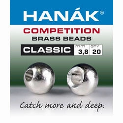 Silver Brass Hanak Competition Bead Classic