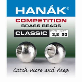 Silver Brass Hanak Competition Bead Classic