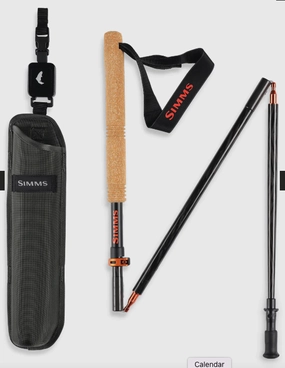 Simms Pro Wading Staff Black