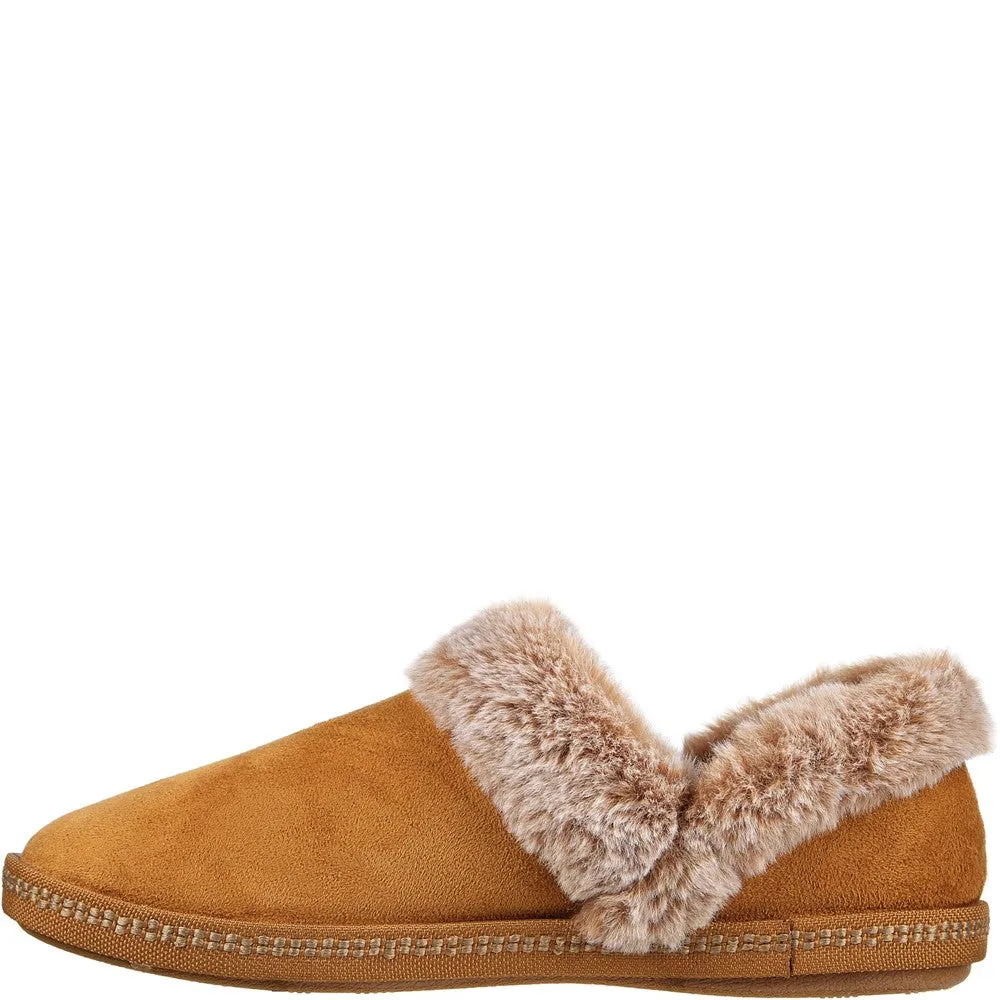 Shock Absorbing Skechers Cozy Campfire Fresh Toast Slipper