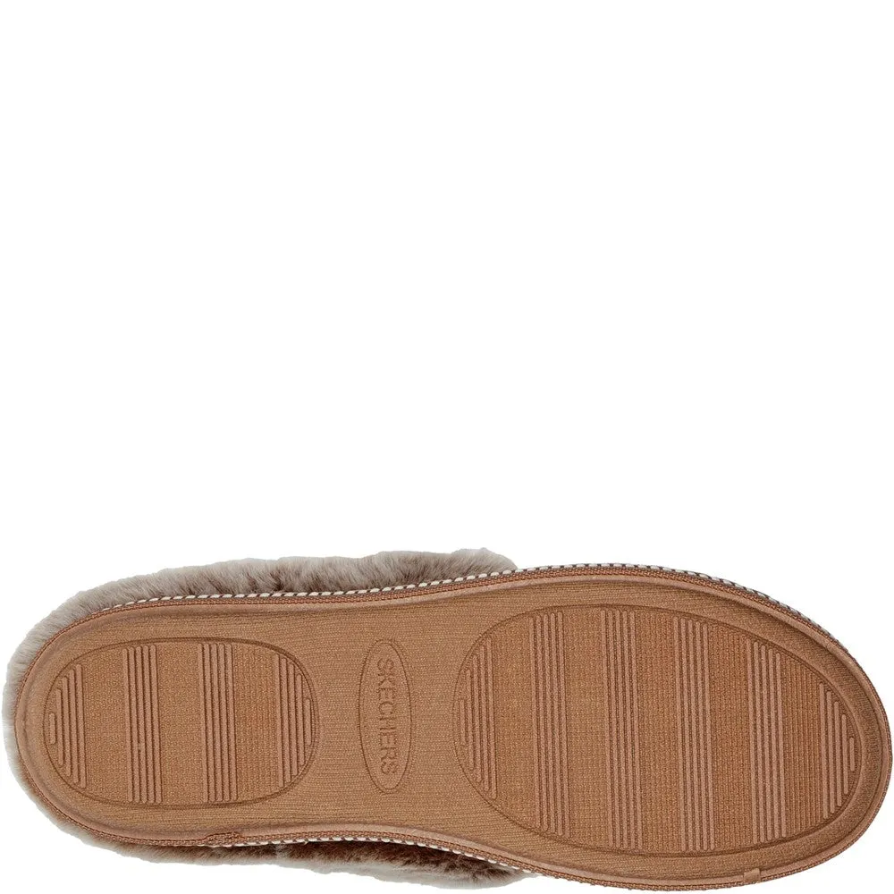 Skechers Cozy Campfire Lovely Life Slippers Breathable Standing Comfort
