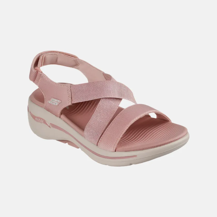 Skechers Go Walk Arch Fit Astonish Women'S Sandal -Rose Easy Clean All Weather