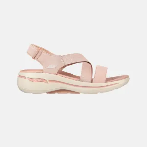 All Day Support Slip Resistant Work Skechers Go Walk Arch Fit Astonish Women'S Sandal -Rose
