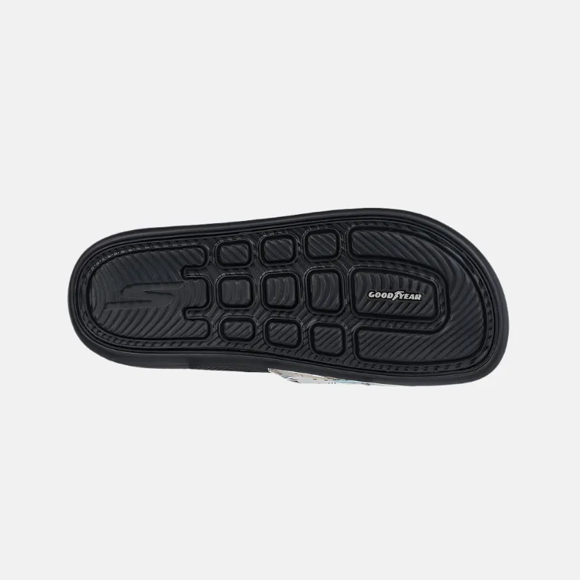 Smart Casual Footwear Skechers Hyper Slide -Pawsome Women'S Lifestyle Slide -Black/Multi