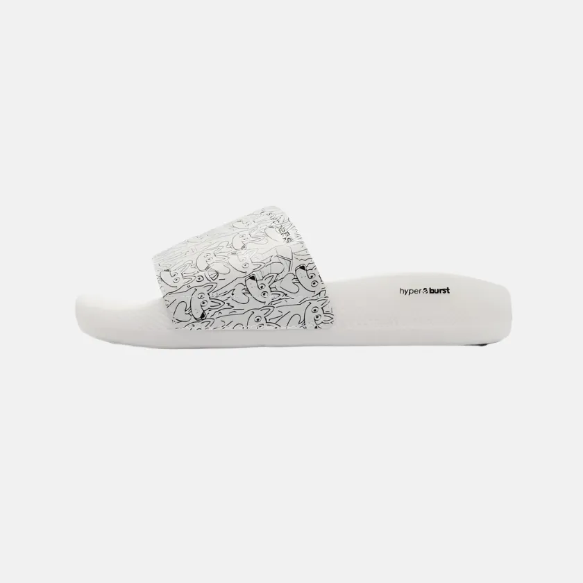 All Day Comfort Skechers Hyper-Slide Puppy Love Women'S Slide -White/Black
