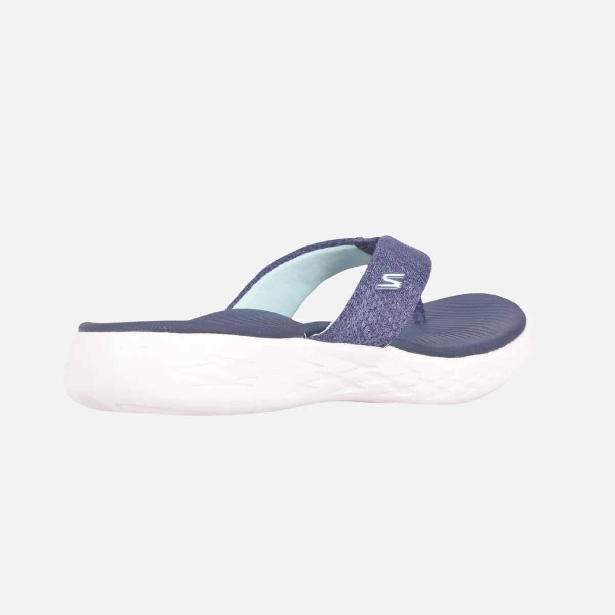 Skechers On-The-Go 600-Preferred Women Slippers -Navy/Aqua Unisex Shoes Slip Resistant