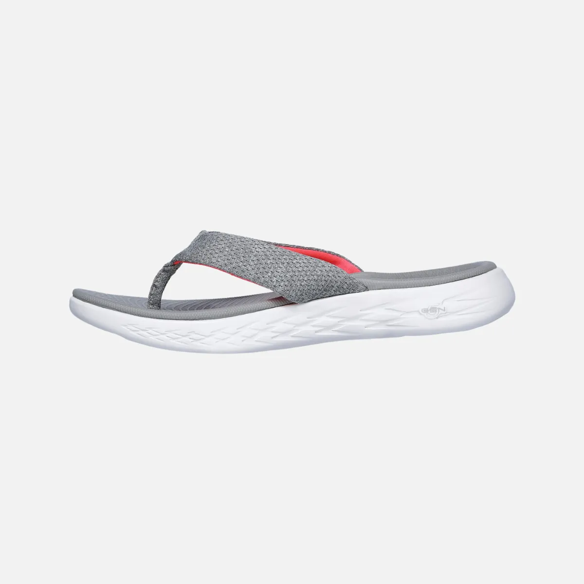 Versatile Style Casual Footwear Skechers On-The-Go 600 Preferred Women'S Slide -Gray/Pink