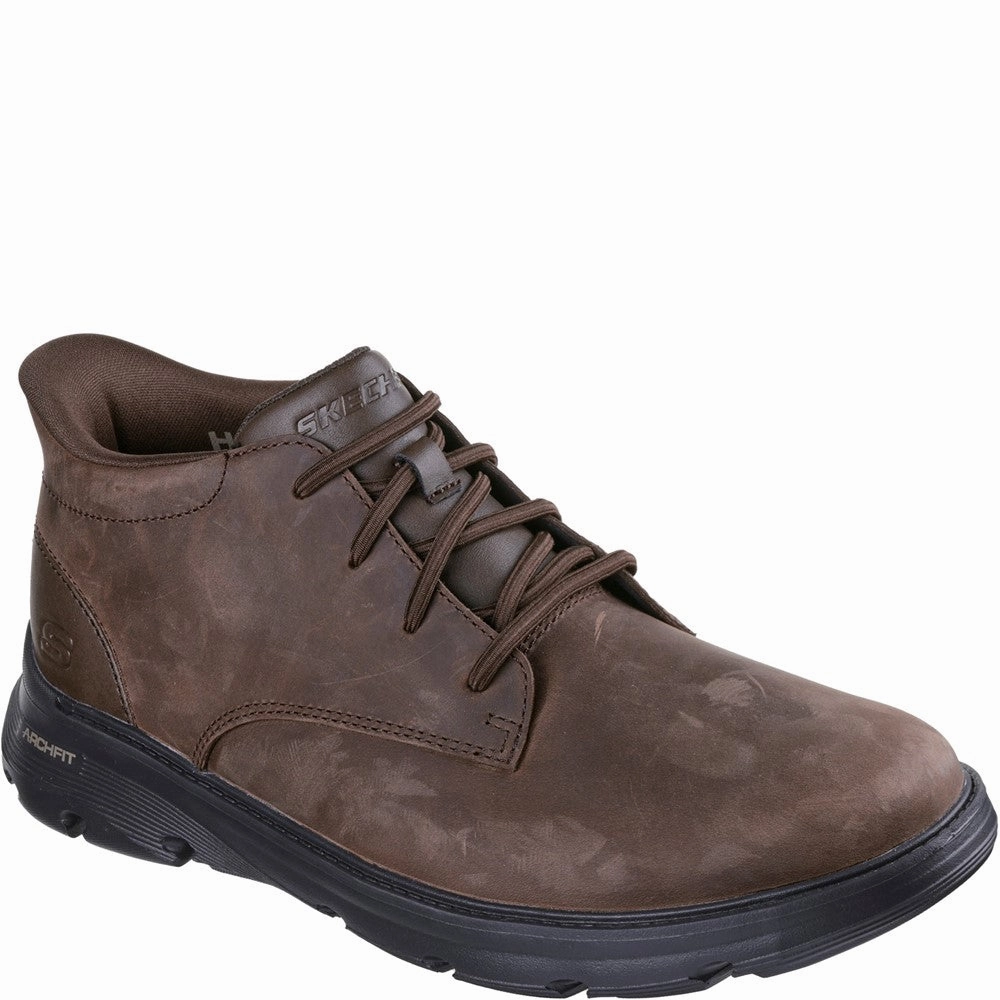 Skechers Arch Fit Garza Ridley Chukka Boot Sporty Style