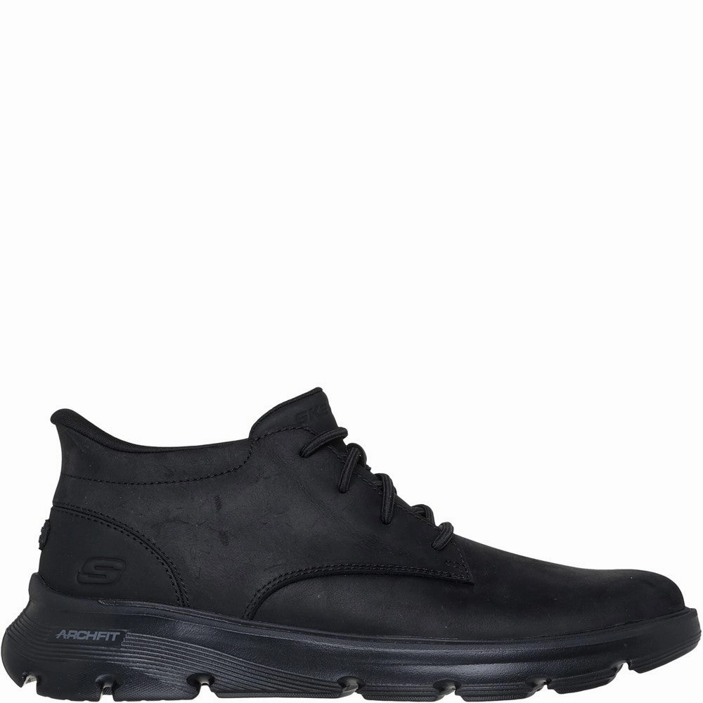 Skechers Arch Fit Garza Ridley Chukka Boots Comfort Shoes Easy On Off