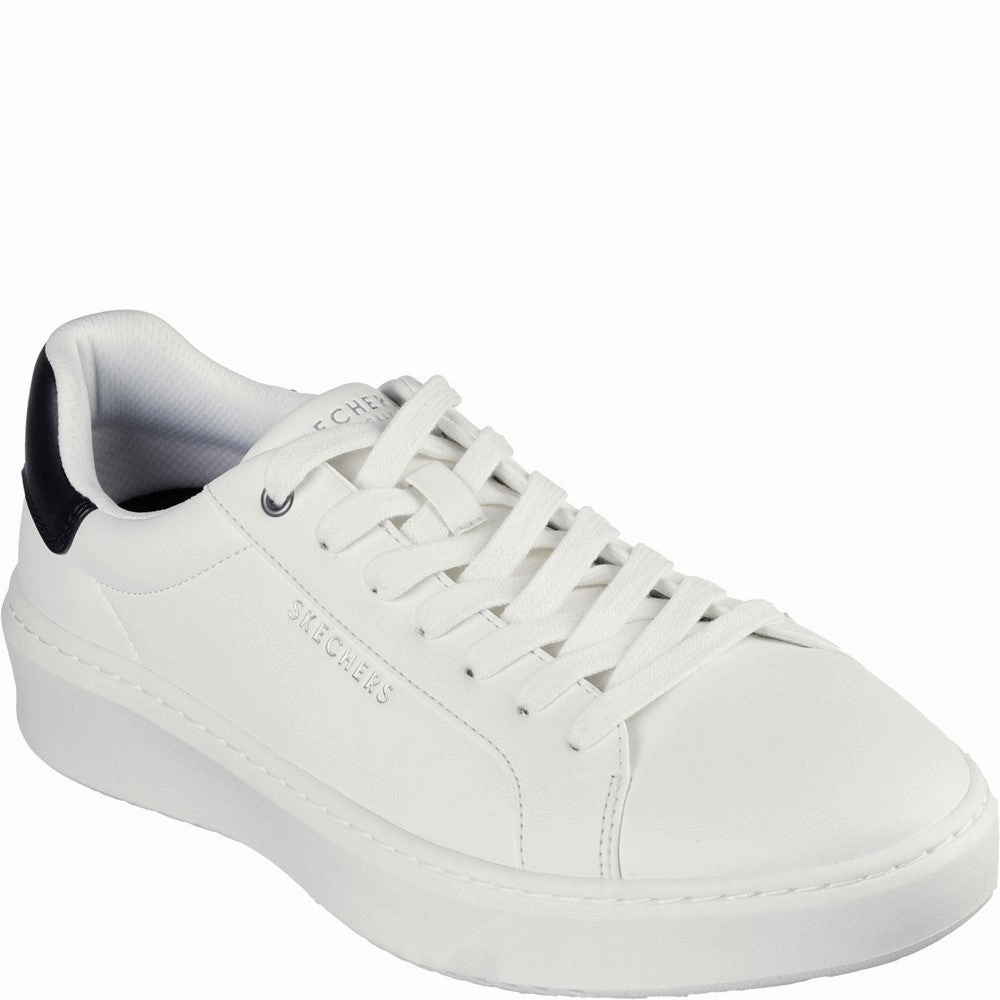 Fashion Footwear Rugged Sole Skechers Court Break Suit Sneaker