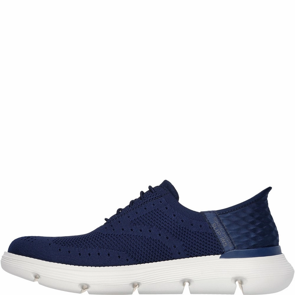 Skechers Garza Palma Trainer Leather Shoes All Day Support