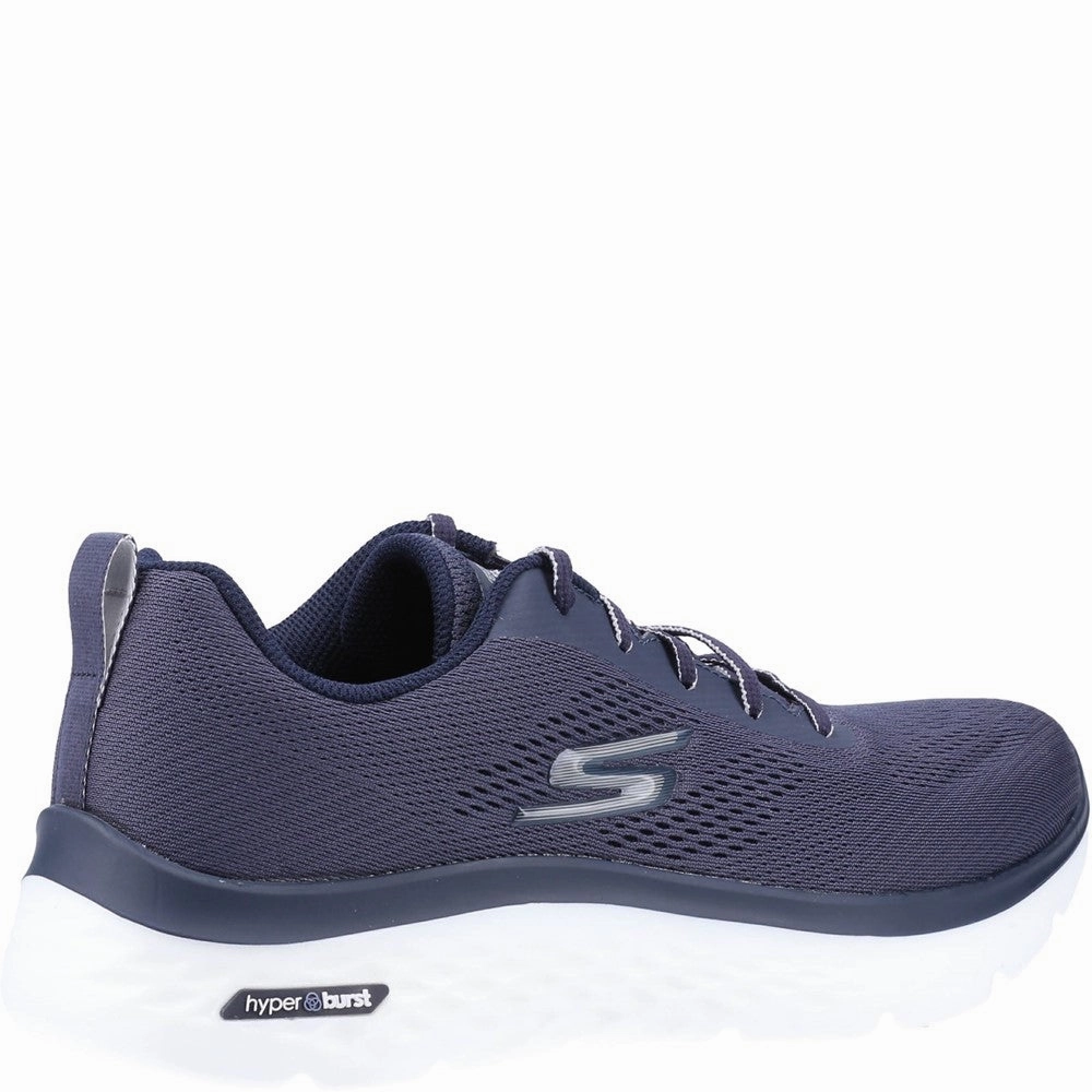 Skechers Go Walk Hyper Burst Sports Shoes Sporty Style Odor Control