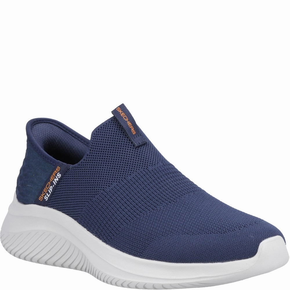 Waterproof Skechers Ultra Flex 3.0 Smooth Step Wide Trainers