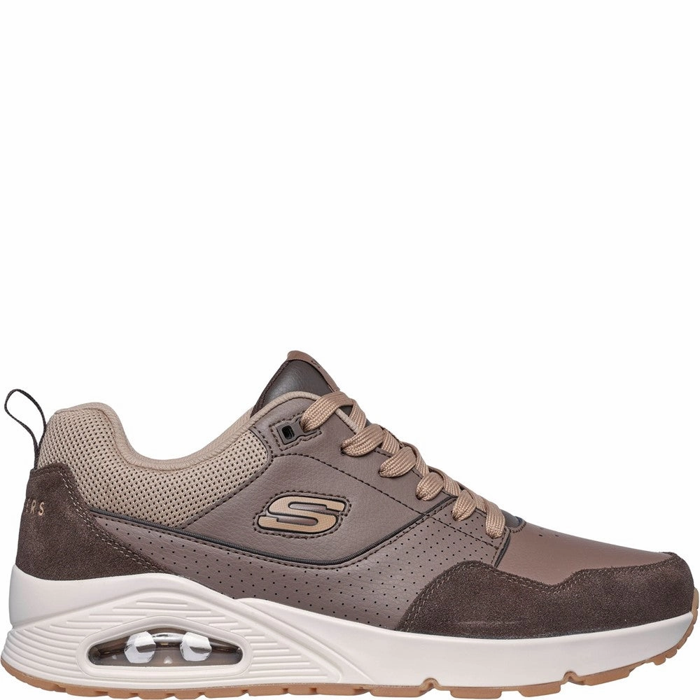 Rugged Skechers Uno - Retro One Trainer